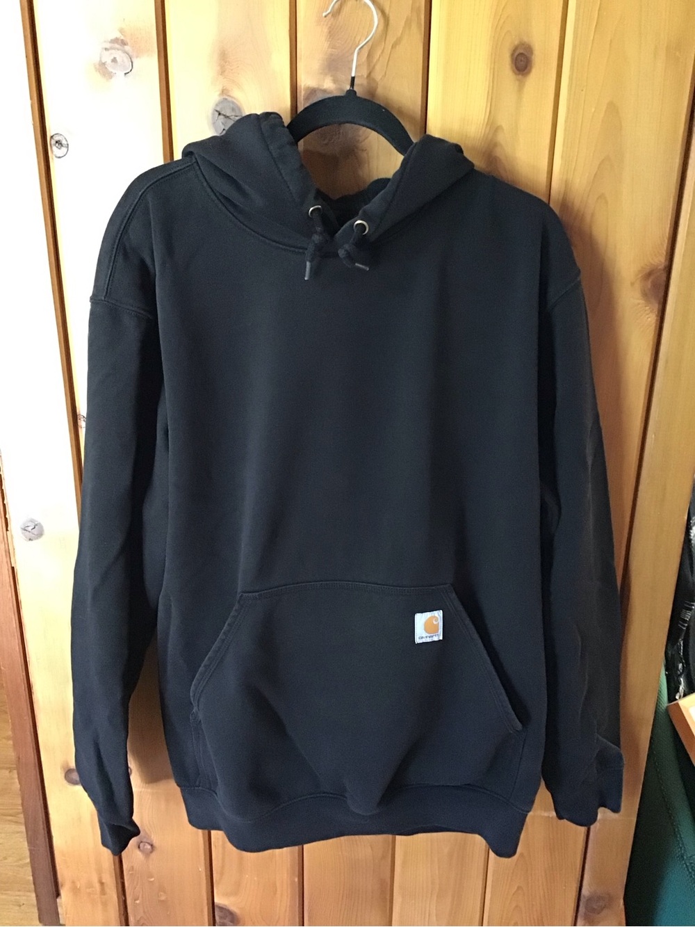Carhartt workwear hoodie black L